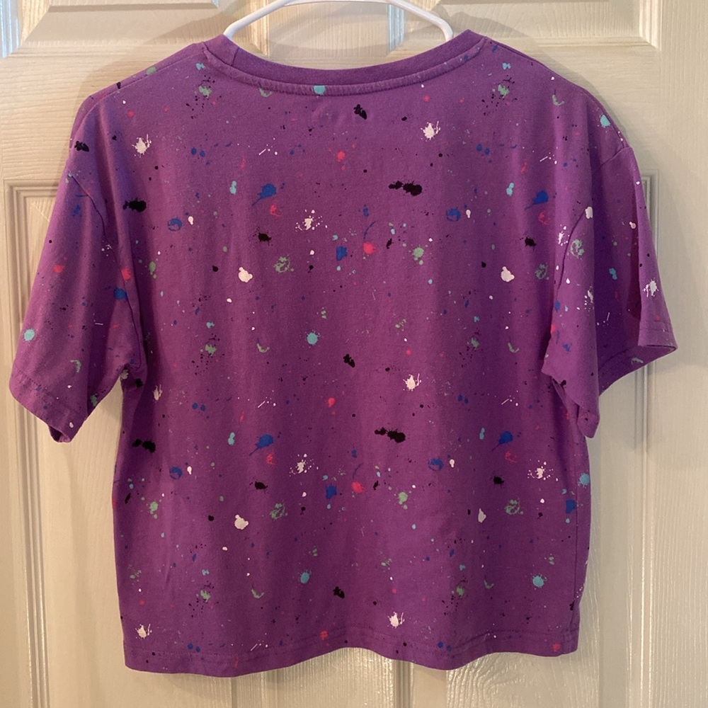 Champion Purple Splatter Short Sleeve Tee - Picture 7 of 8